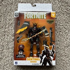 FORTNITE SENTINEL DARK LEGENDARY SERIES ARTICULATING ACTION FIGURE TOY EPIC GAME